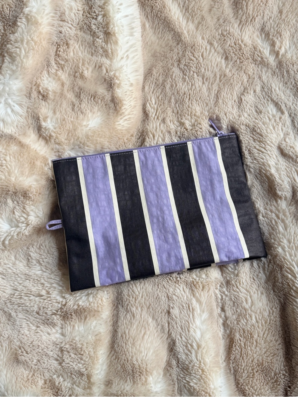 BAGGU Medium Go Pouch in Candy Stripes